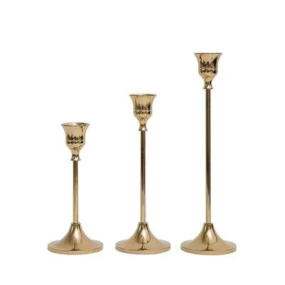 Classic Gold Antique Candle Holder