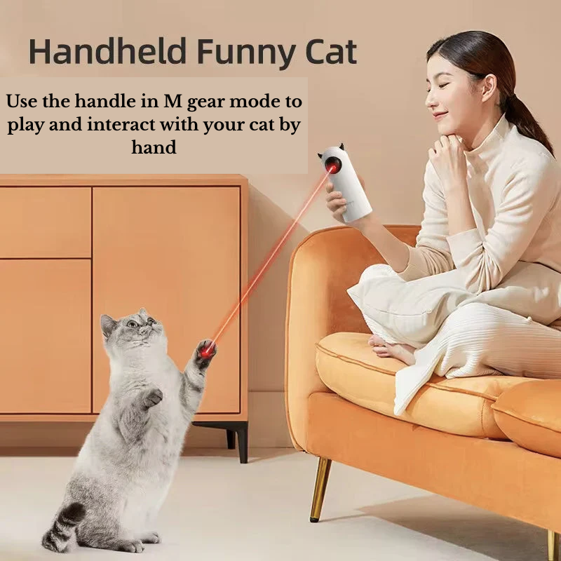 Automatic Cat Toy – Interactive Smart LED Laser