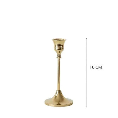 Classic Gold Antique Candle Holder
