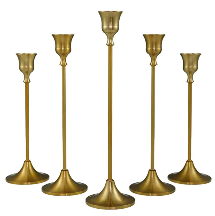 Classic Gold Antique Candle Holder