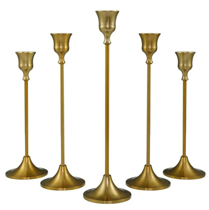 Classic Gold Antique Candle Holder